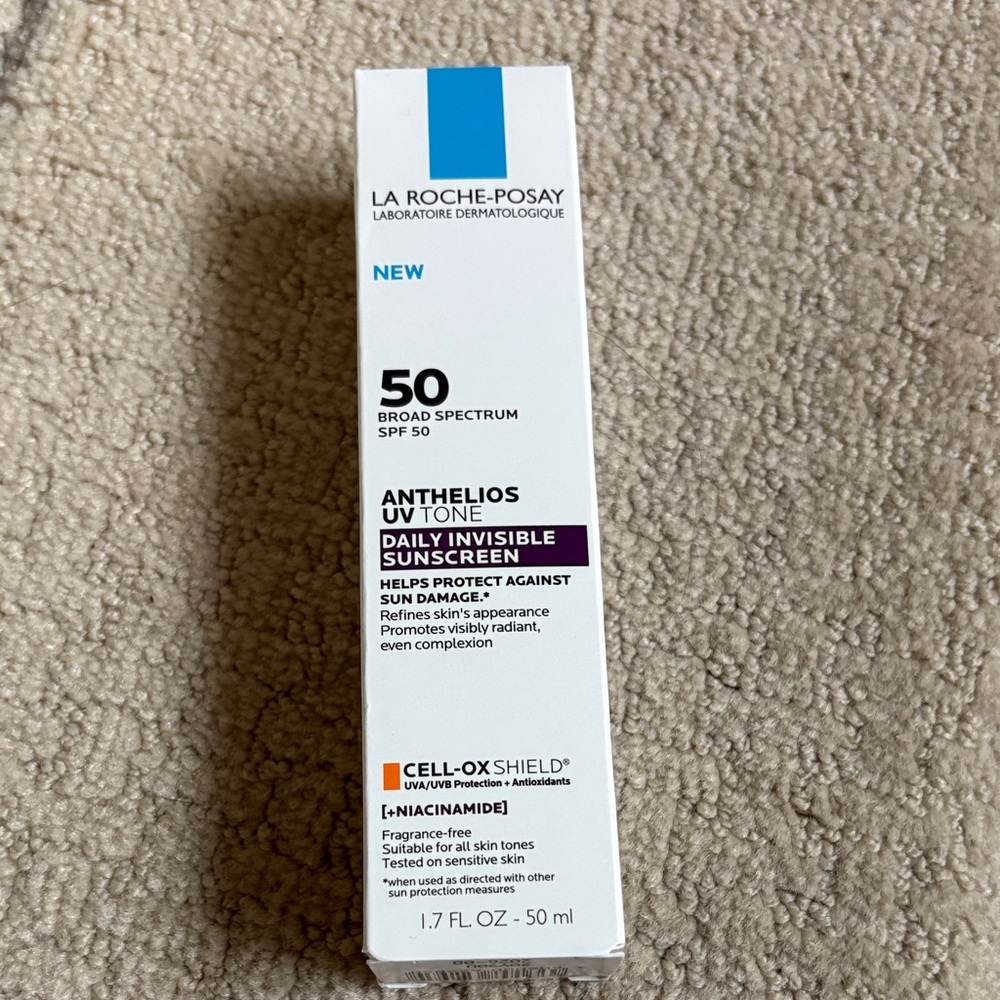 Anthelios UV Tone Daily Invisible Sunscreen SPF 50 - new in box, unused